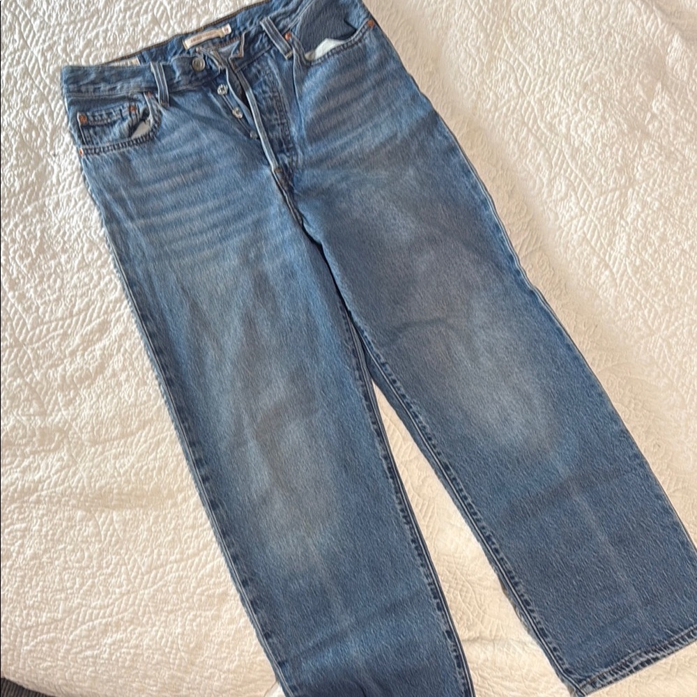 Levi's Women’s Straight Blue Jeans
